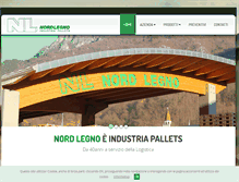 Tablet Screenshot of nordlegno.com